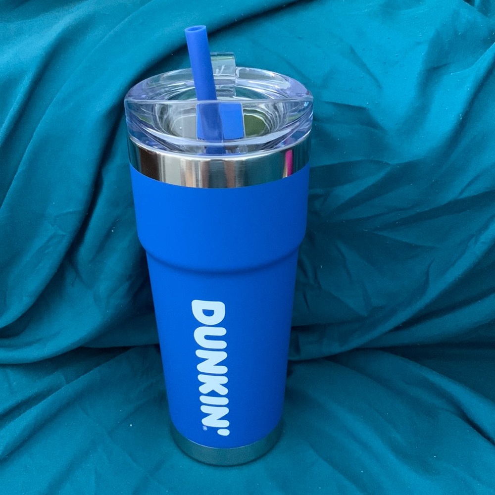 Dunkin’ 24oz insulated tumbler rubberized stainless steel